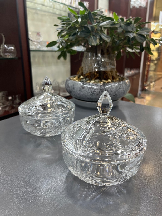 قندان و شکلات خوری بلور طرح دار DELI