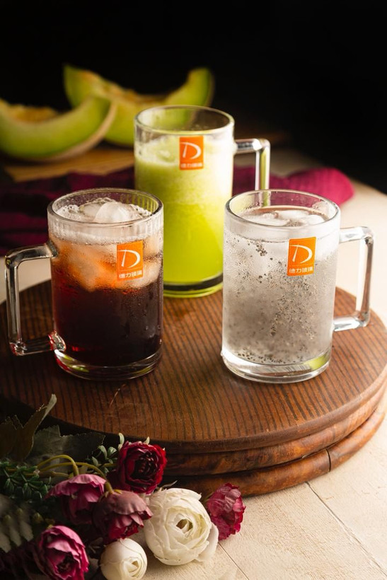 لیوان بلور ساده دلی DELI(دست ۶ عددی)