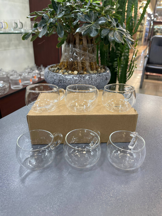 شات قهوه خوری پیرکس (دست ۶ عددی)