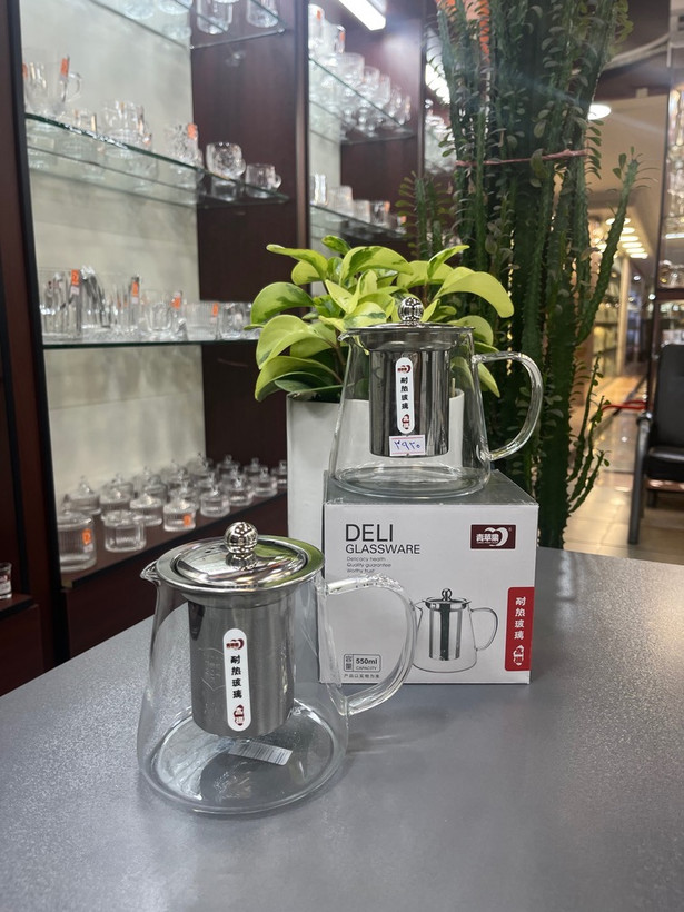 قوری پیرکس کف گرد دلی DELI