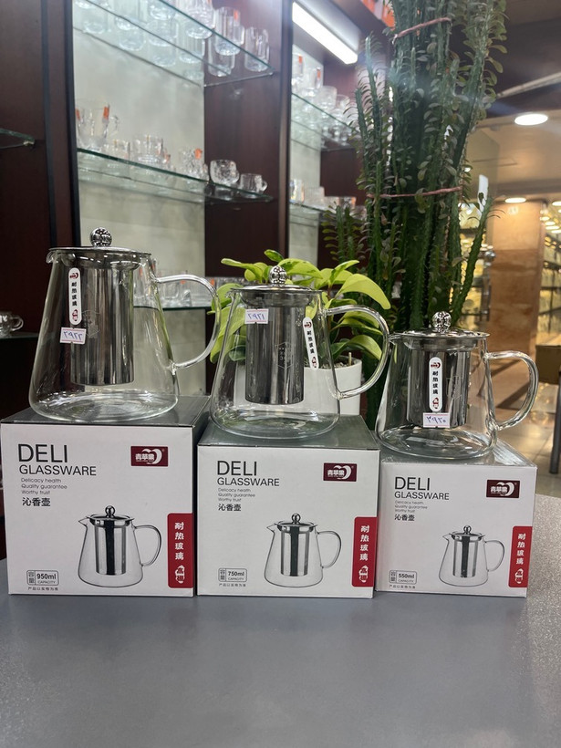 قوری پیرکس کف گرد دلی DELI