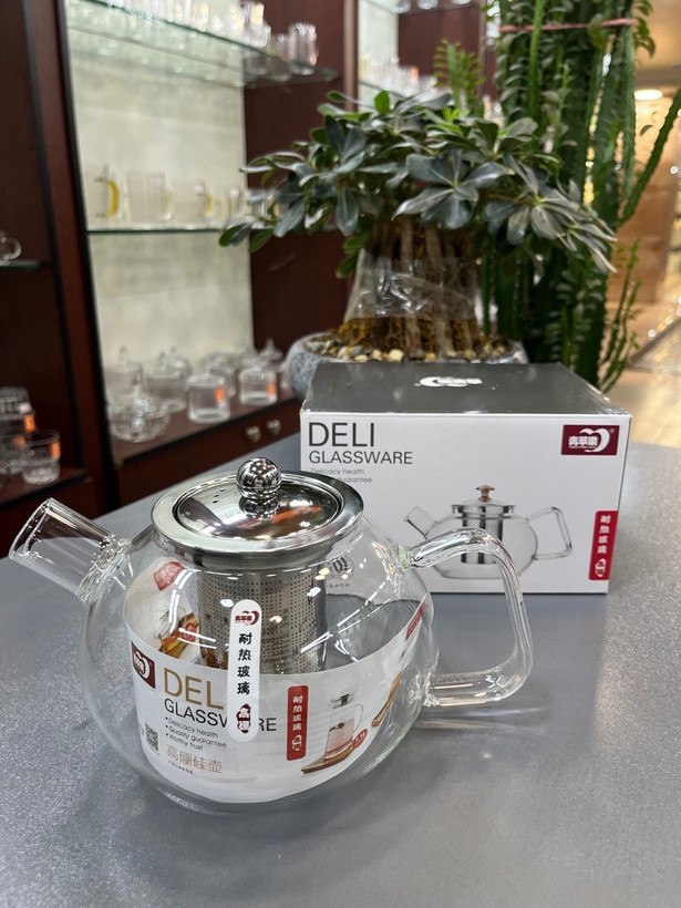 قوری پیرکس توپی دلی DELI (کد ۲۱۳۸)