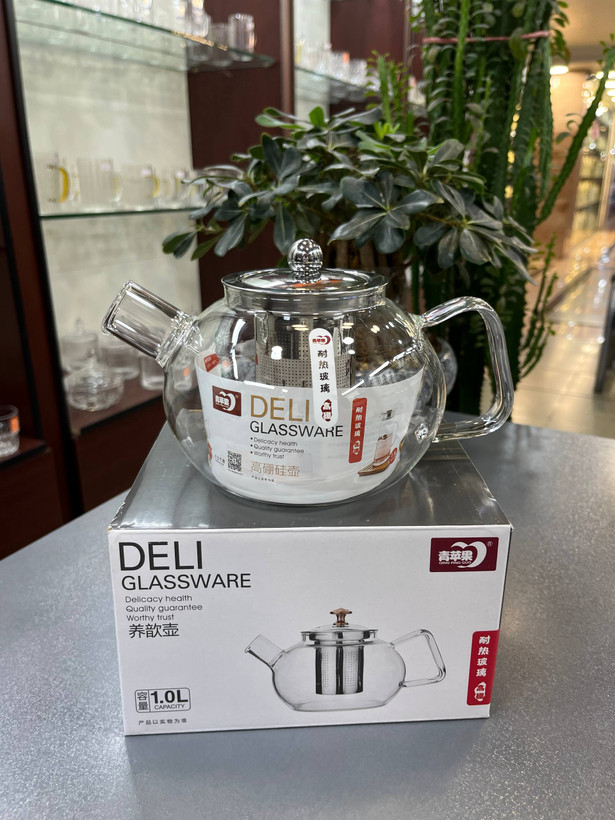 قوری پیرکس توپی دلی DELI (کد ۲۱۳۸)
